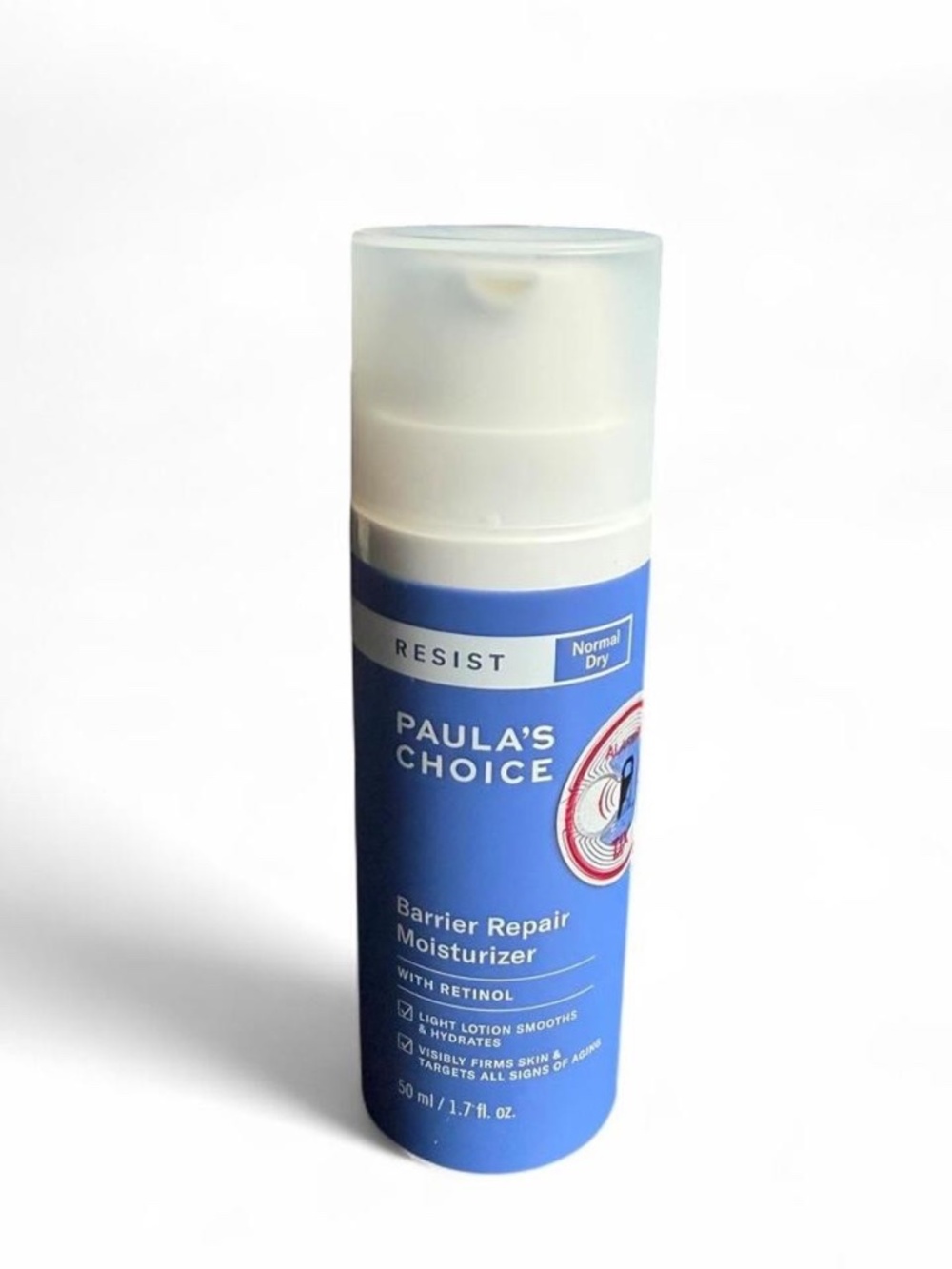 Paula's Choice RESIST Barrier Repair Moisturizer w/ Retinol 1.7oz/50ml NEW SEAL